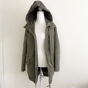 BDG for Anthropologie Khaki/Army Green Utility Jacket Women Size X Small/Small